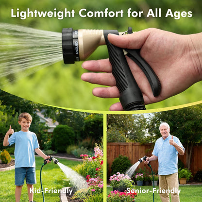 Garden Hose Nozzle Heavy Duty, Hose Spray Nozzle for Garden Hose