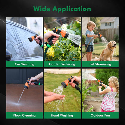 Garden Hose Nozzle Heavy Duty, Hose Spray Nozzle for Garden Hose