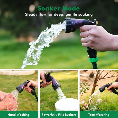 Garden Hose Nozzle Heavy Duty, Hose Spray Nozzle for Garden Hose