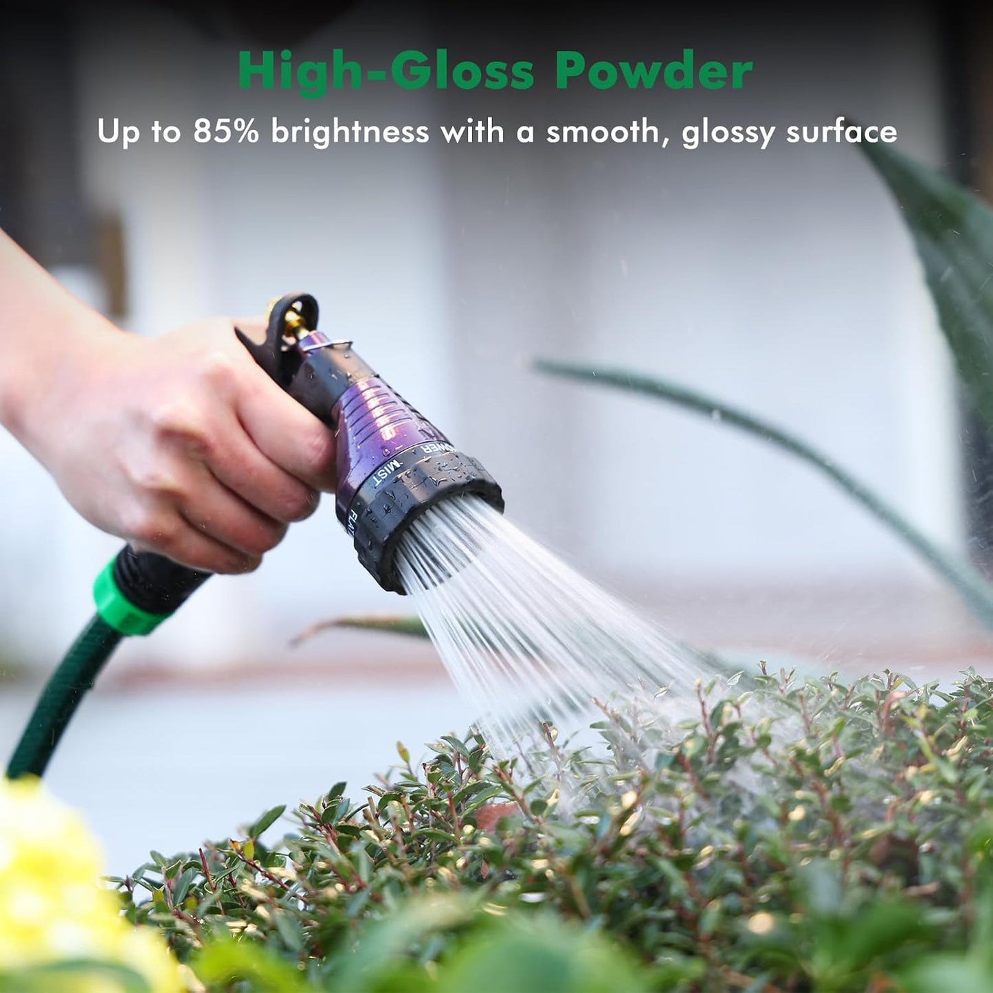 Garden Hose Nozzle Heavy Duty, Hose Spray Nozzle for Garden Hose