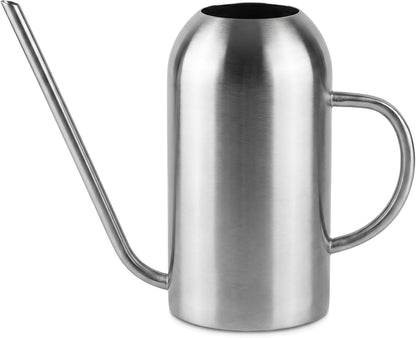 Stainless Steel Watering Can with Long Spout Modern Style Watering Pot, 53oz/1.5L