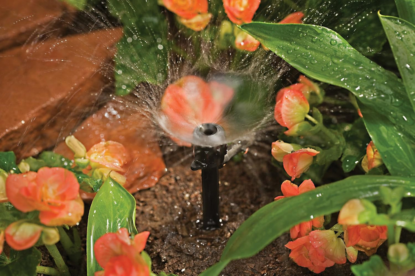 Drip Irrigation Watering Kit, Micro Bubbler System, 250 Sq Ft, Model 69525