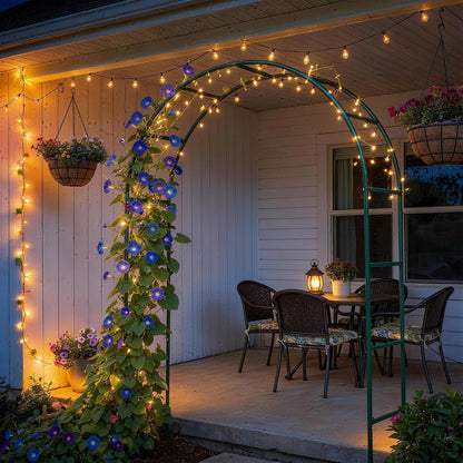 Thickened Rustproof Garden Arch Metal Trellis for Climbing Plants