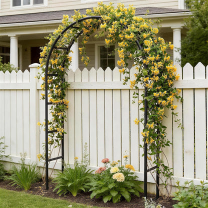 Thickened Rustproof Garden Arch Metal Trellis for Climbing Plants