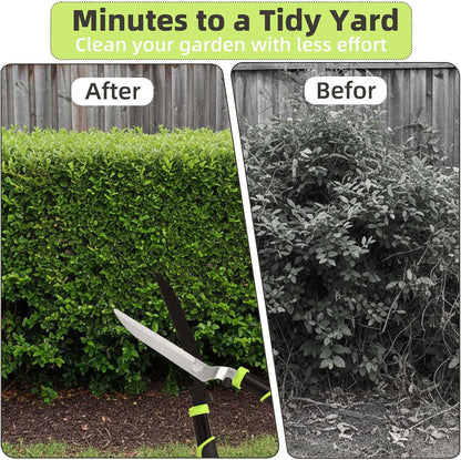 Hedge Clippers, Garden Hedge Shears for Trimming Border Hedges Shrubs