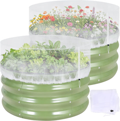 Garden Netting for Raised Beds, Plant Covers Garden Protection Bird Netting