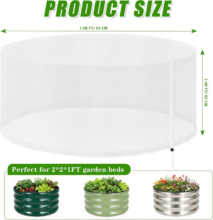 Garden Netting for Raised Beds, Plant Covers Garden Protection Bird Netting