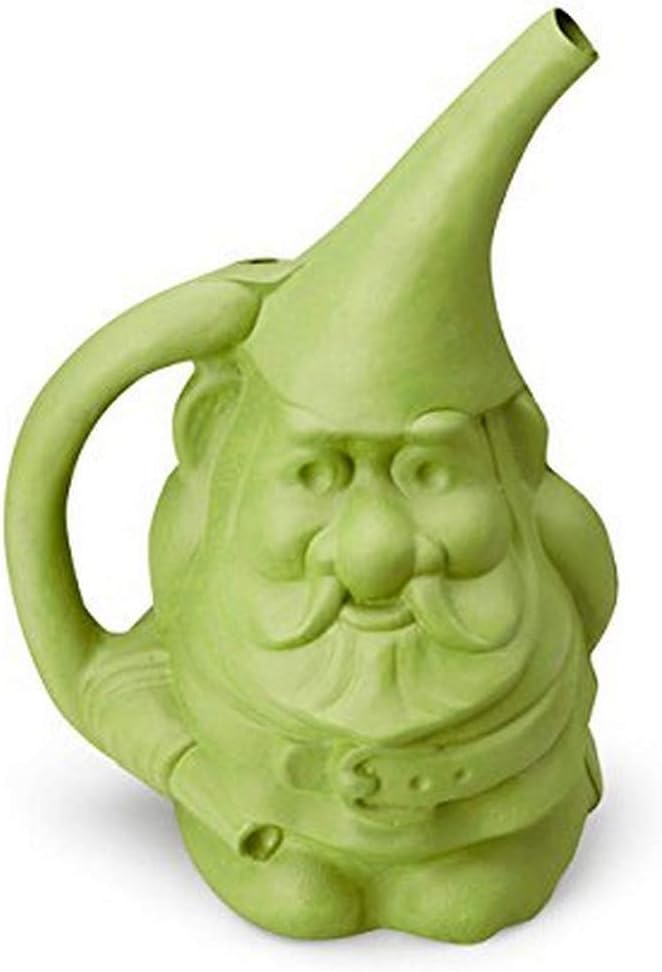 30901 Gnute The Gnome Watering Can, Moss Green