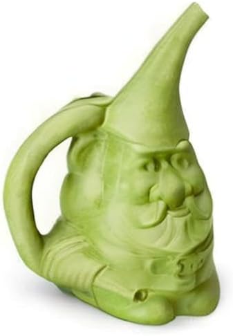 30901 Gnute The Gnome Watering Can, Moss Green
