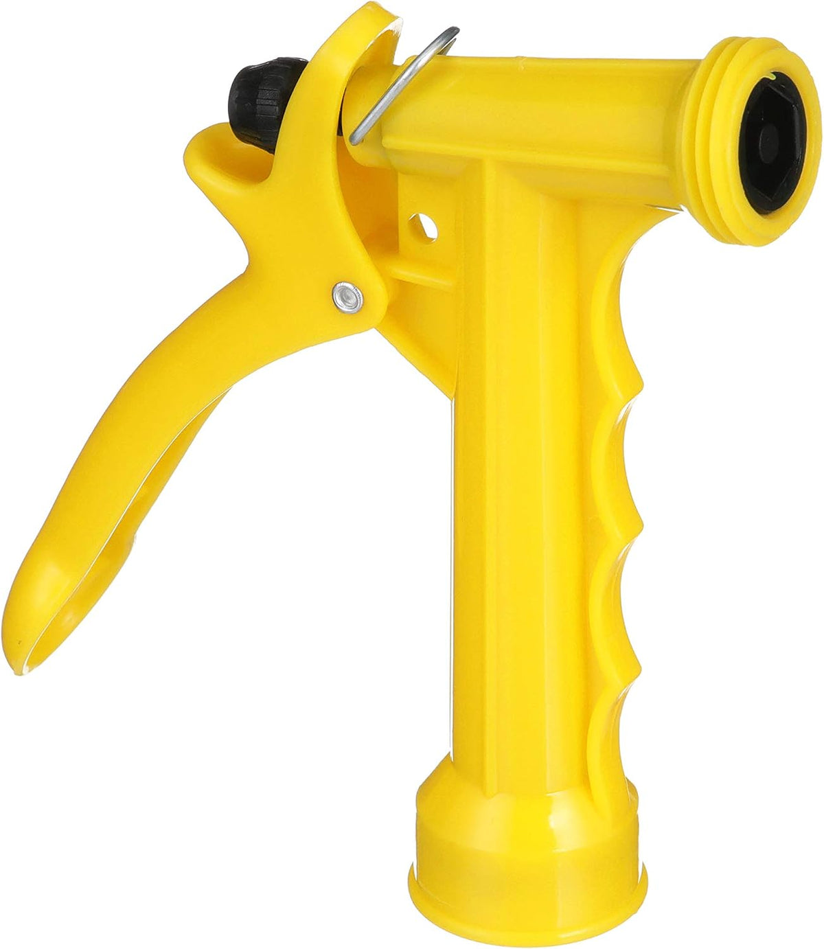 Plastic Hose Nozzle w/Locking Spray Lever