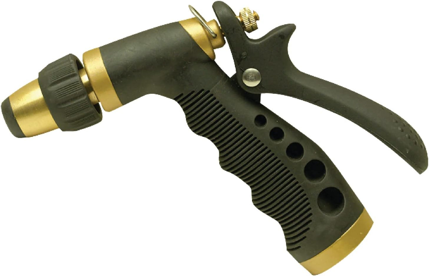 Plastic Hose Nozzle w/Locking Spray Lever