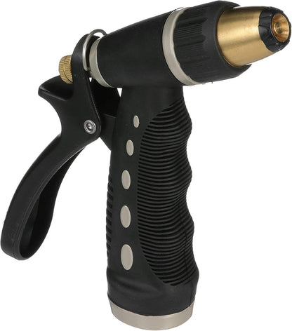 Plastic Hose Nozzle w/Locking Spray Lever