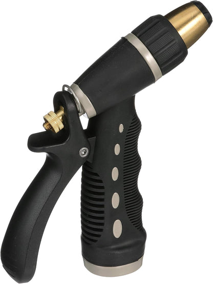 Plastic Hose Nozzle w/Locking Spray Lever