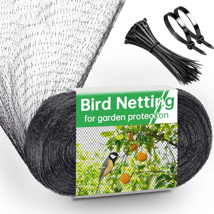 13x32FT Garden Bird Netting, Anti Bird Netting for Fruit Trees, 0.8" Mesh