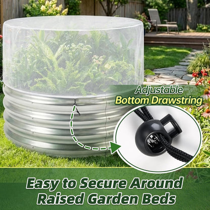 2 Pack Garden Netting for 4 x 2 x 1 FT Raised Beds