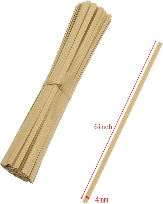 100 Pieces Kraft Colour Paper Twist Ties Bread Candy Twist Ties for Bags, 6 Inch (Kraft Colour Paper)