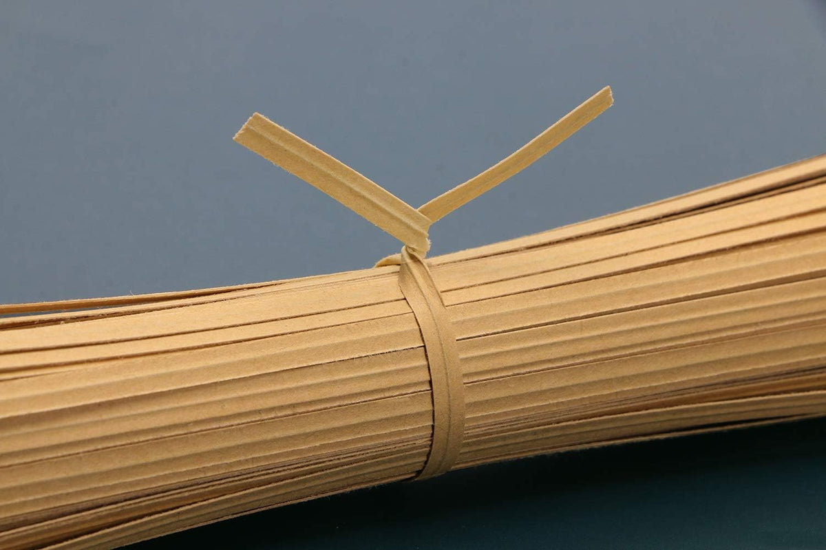 100 Pieces Kraft Colour Paper Twist Ties Bread Candy Twist Ties for Bags, 6 Inch (Kraft Colour Paper)