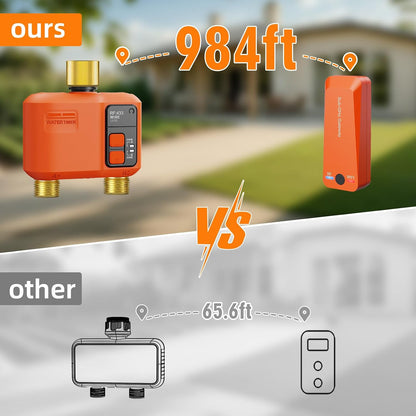 WiFi Sprinkler Timer 2 Zone, Smart Water Timer for Garden Hose Irrigation
