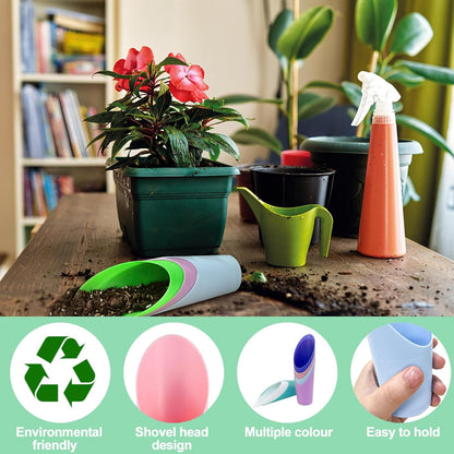 9 Pcs Bonsai Soil Scoops Plastic Garden Soil Scoops