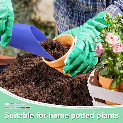 9 Pcs Bonsai Soil Scoops Plastic Garden Soil Scoops