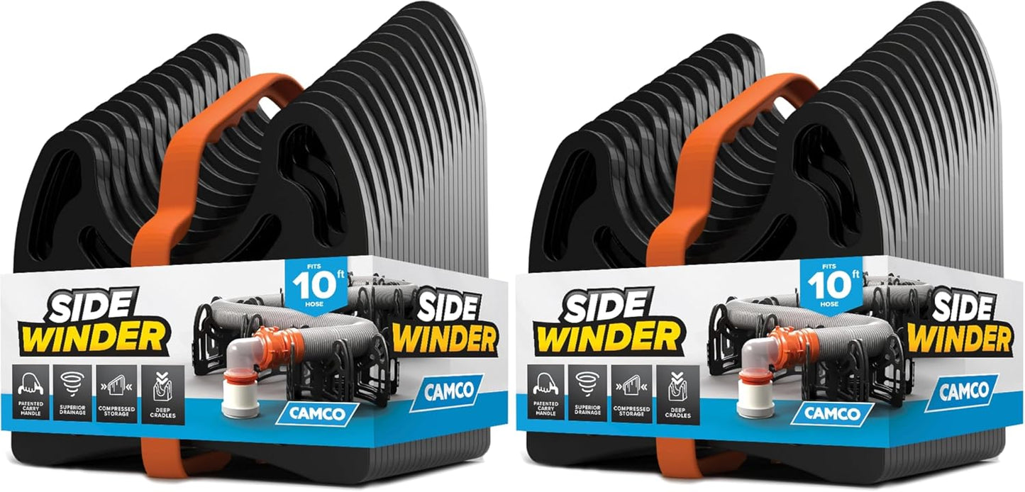 Sidewinder 10-Ft RV Sewer Hose Support w/ Carry Handle