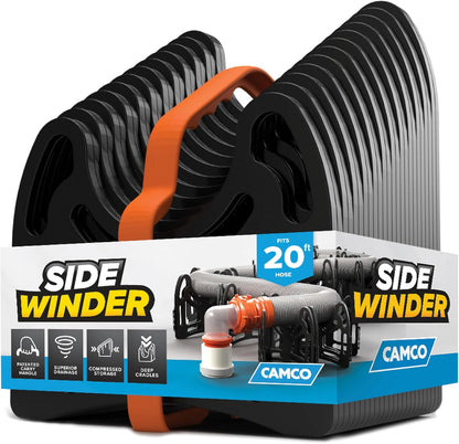 Sidewinder 10-Ft RV Sewer Hose Support w/ Carry Handle