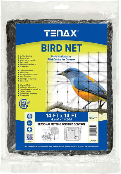 2A240037 Bird Net 14'x14' Black