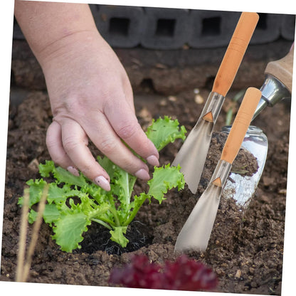 2pcs Gardening Hand Tools Garden Tool Stainless Steel Trowel Transplant Trowel Weeding Gardening Supplies