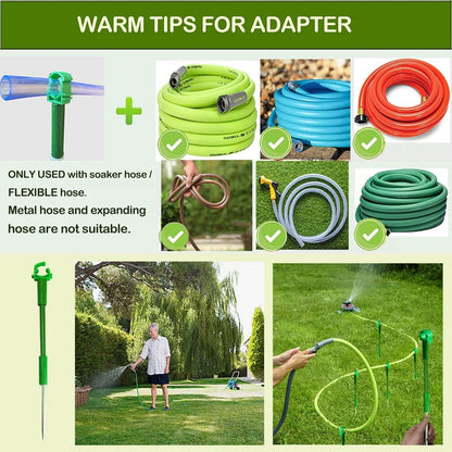 6PC 5/8”Hose Guides for Garden Decorative，Water Hoder to Keep Hose off Grass，Outdoor Post Garden Support Water Sprinkler Stand Butler Gardening Supplies for Garden Lawn Yard (Set B)