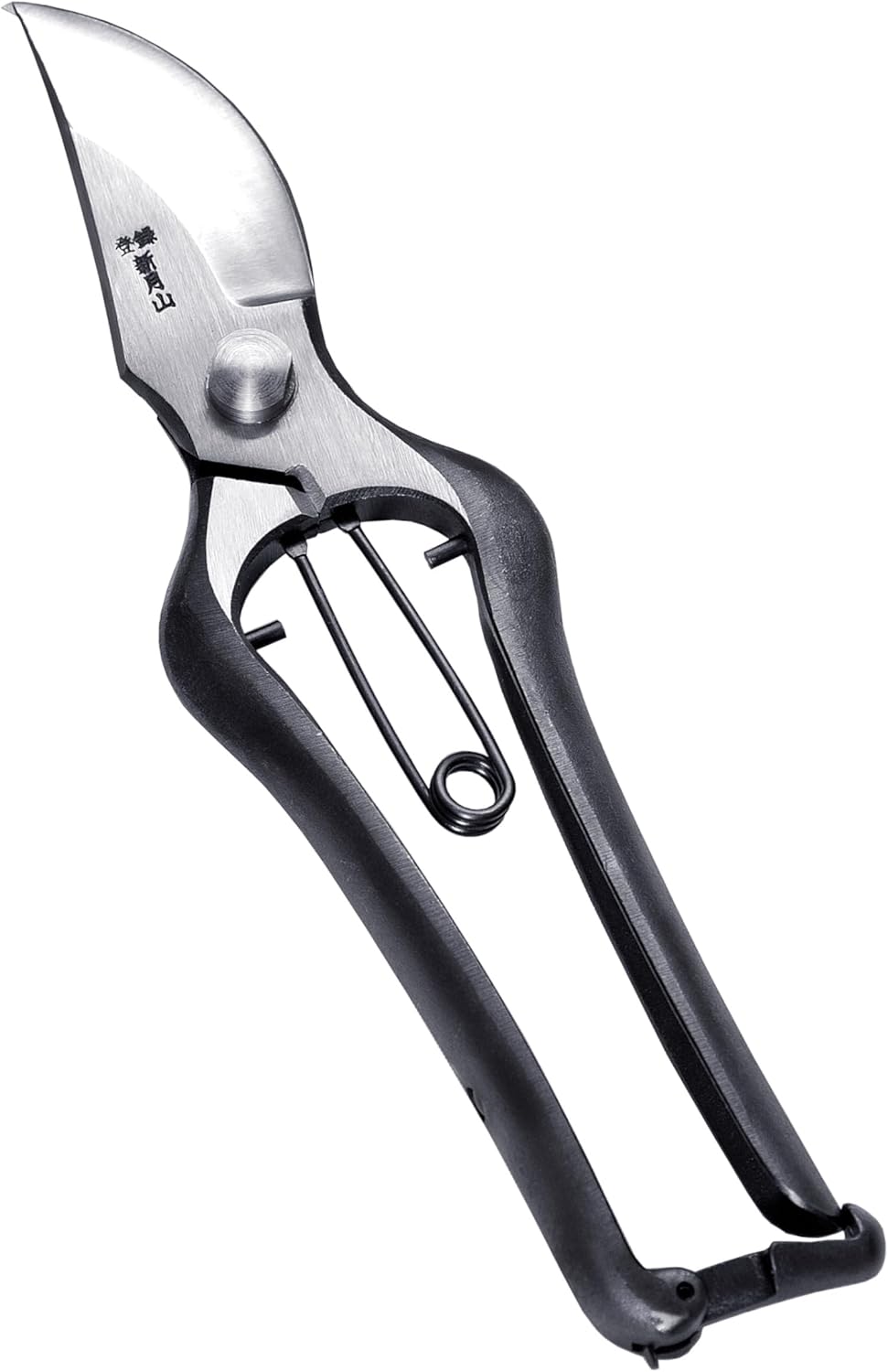 Japanese Pruning Shears for Gardening 8”, Professional Heavy Duty Bypass Pruners, Hand Forged Japanese Carbon Steel Blade, Spring Loaded Handle, Made in Japan