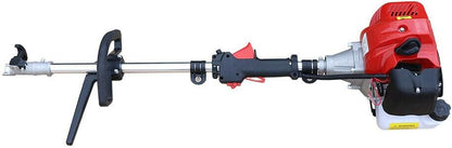 42.7CC 2 Stroke Gas Powered Pole Chainsaw Pruner Trimmer,1.7HP 12 Inch Cordless Pole Saw Tree Trimmer with 12" Blade,105cm Long Reach Extension Pole,Total Length with Extension Pole - 340cm