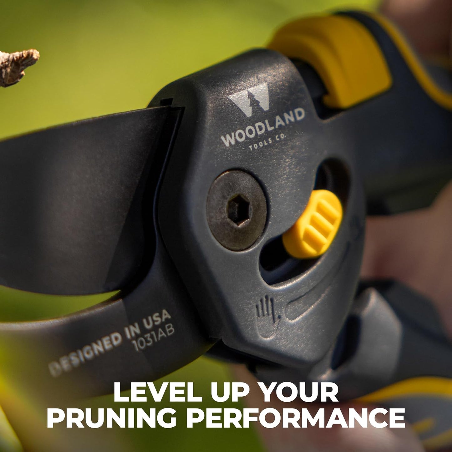 . Super Duty Bypass Pruning Shears – 3/4" Cut Capacity, Gear-Driven Cutting System, High Carbon Steel Blade, Internal Spring, Adjustable Grip, Garden Pruner for Thick Stems and Shrubs