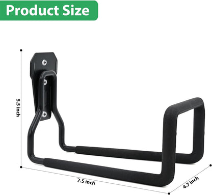 Garden Hose Holder - Hose Hanger Wall Mount, Heavy Duty Water Hose Holder for Outdoor/Indoor Use in Yard, Metal Durable Hose Hooks, Ideal for Water Hose Storage