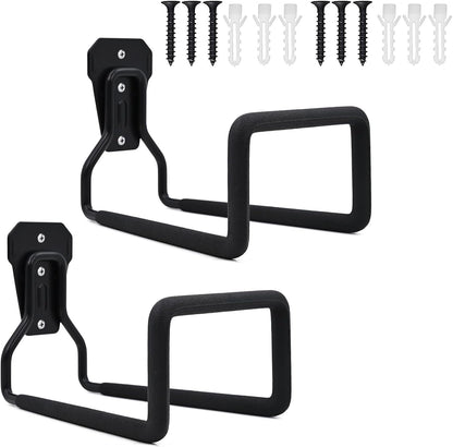 Garden Hose Holder - Hose Hanger Wall Mount, Heavy Duty Water Hose Holder for Outdoor/Indoor Use in Yard, Metal Durable Hose Hooks, Ideal for Water Hose Storage