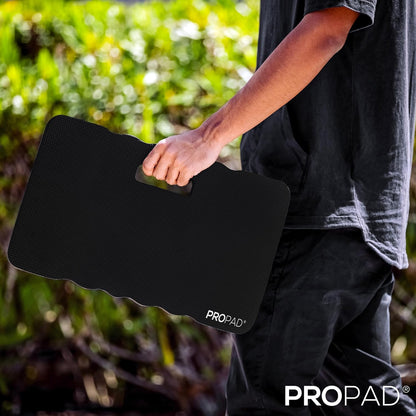Thick Kneeling Pad, Garden Kneeler for Gardening, Bath Kneeler for Baby Bath, Kneeling Mat for Exercise & Yoga, Knee Pad for Work, Floor Foam Pad, Extra Large (XL) 18 x 11 x 1.5 Inches, Black