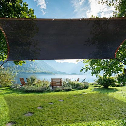 winemana 70% Shade Cloth 10x20 FT - Durable UV Blocking Mesh Tarp for Garden, Patio, Greenhouse & Chicken Coop - Sun Shade Cover with Grommets for Plants, Dog Kennel, Outdoor Use