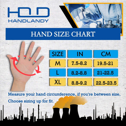 Work Gloves for Men & Women, Utility Mechanic Working Gloves Touch Screen, Flexible Gardening Gloves for Yard