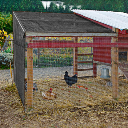 winemana 70% Shade Cloth 10x20 FT - Durable UV Blocking Mesh Tarp for Garden, Patio, Greenhouse & Chicken Coop - Sun Shade Cover with Grommets for Plants, Dog Kennel, Outdoor Use