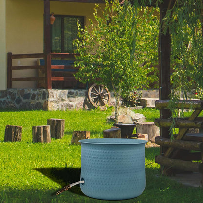 Garden Hose Pot Holder | Water Hose Container Pot For Outside or Indoor Use | Expandable Water Hose Hider Storage Organizer No Lid