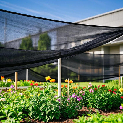 winemana 70% Shade Cloth 10x20 FT - Durable UV Blocking Mesh Tarp for Garden, Patio, Greenhouse & Chicken Coop - Sun Shade Cover with Grommets for Plants, Dog Kennel, Outdoor Use