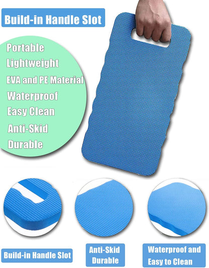 YWSHF 2 PCS Garden Kneeling Pad,Knee Mat Waterproof Foam Knee Pads for Gardening,Cleaning,Baby Bath,Yoga,Praying and Exercise 15.745'' x 7.09'' x 0.79''