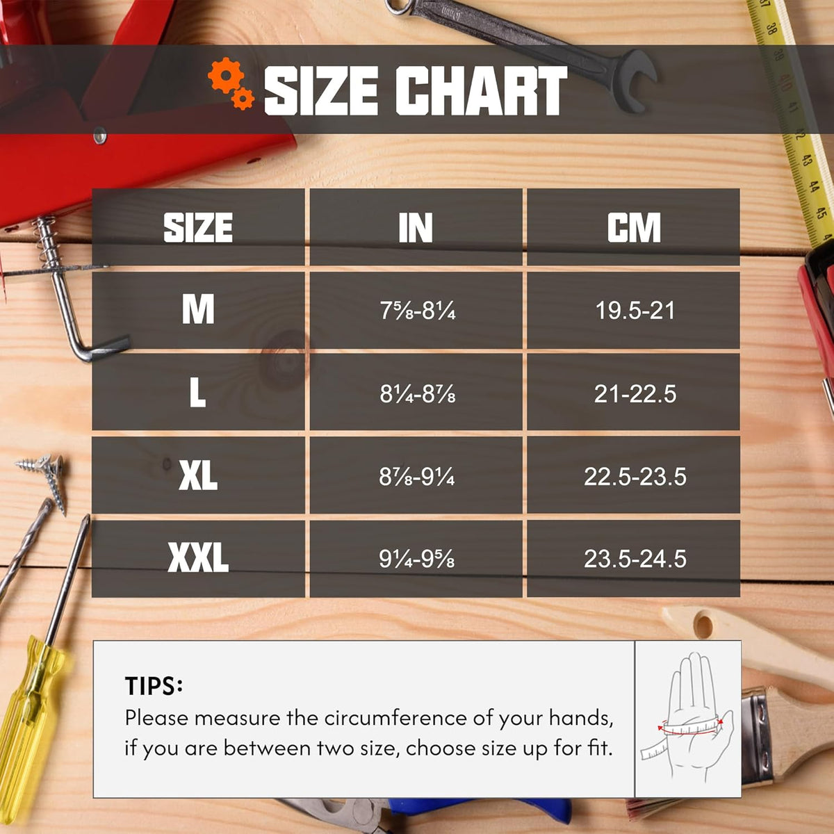 Work Gloves for Men & Women, Utility Mechanic Working Gloves Touch Screen, Flexible Gardening Gloves for Yard