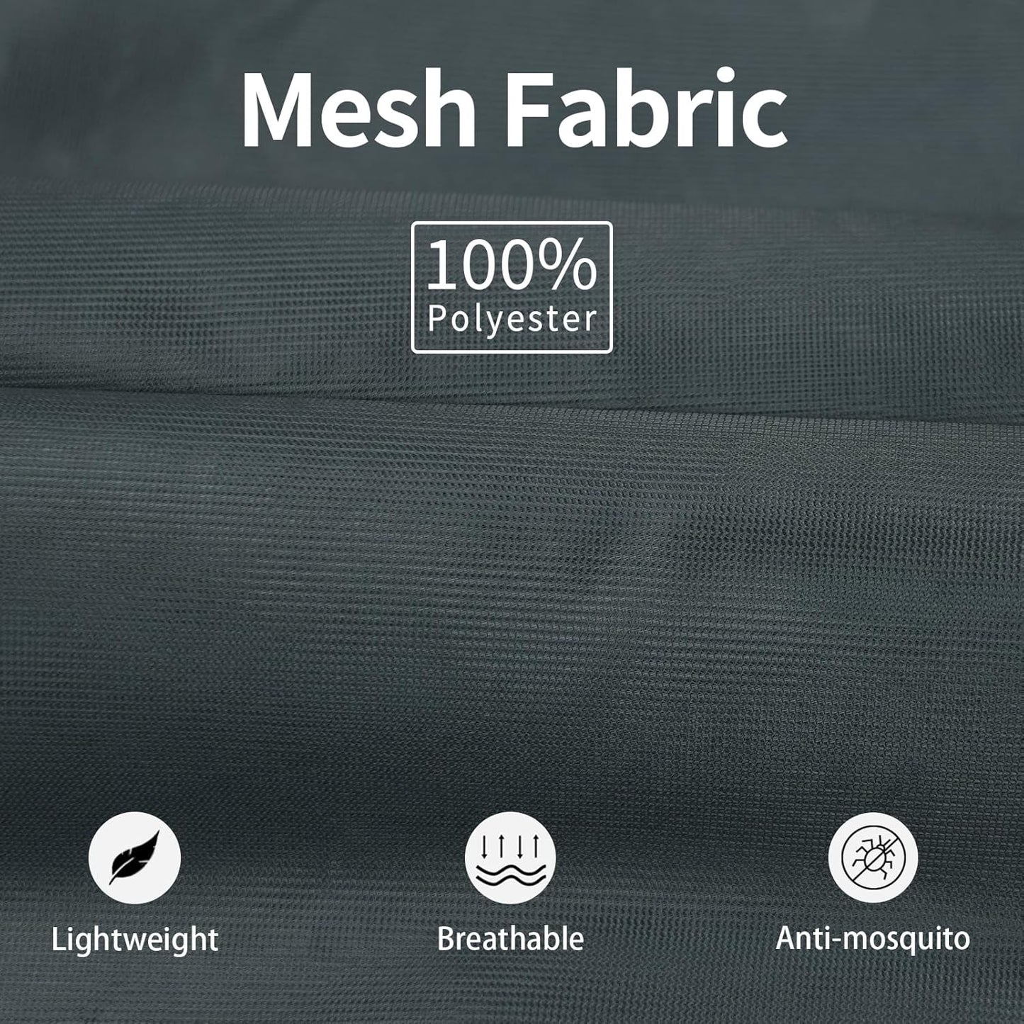 Mosquito Netting Suit Bug Net Mesh Clothing with Hood Outdoor Garden Hunting Camo Protection from Fly Insects Bugs