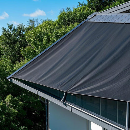 winemana 70% Shade Cloth 10x20 FT - Durable UV Blocking Mesh Tarp for Garden, Patio, Greenhouse & Chicken Coop - Sun Shade Cover with Grommets for Plants, Dog Kennel, Outdoor Use