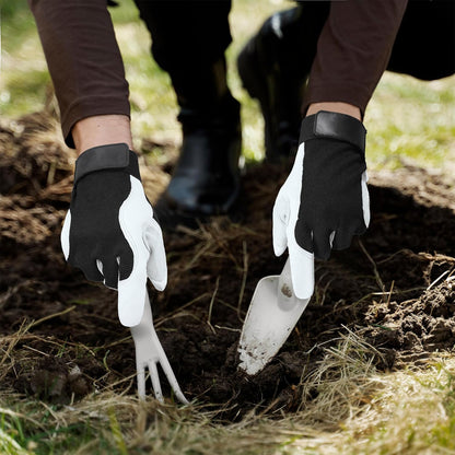 Work Gloves for Men & Women, Utility Mechanic Working Gloves Touch Screen, Flexible Gardening Gloves for Yard
