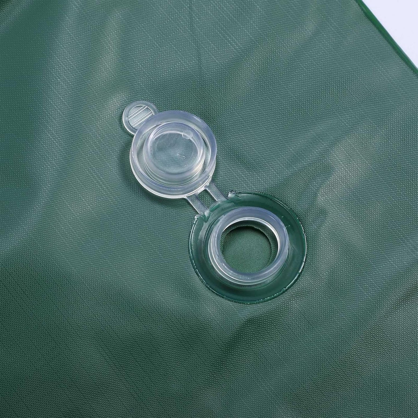 Tree Watering Ring, 10 Gallon Reusable PVC Tree Watering Bags Drip Irrigation Water Pouch Gardening Tools for Landscaping, Newly Planted (Green)