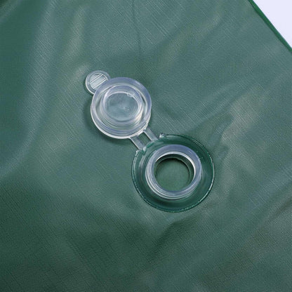 Tree Watering Ring, 10 Gallon Reusable PVC Tree Watering Bags Drip Irrigation Water Pouch Gardening Tools for Landscaping, Newly Planted (Green)