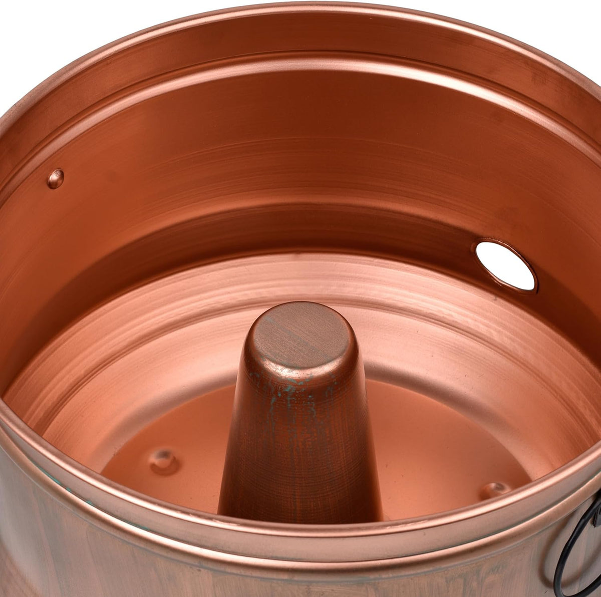 LifeSmart Hose Storage Pot and Lid | Hose Container Pot 16 x 12" - Handmade Slight Design Variations