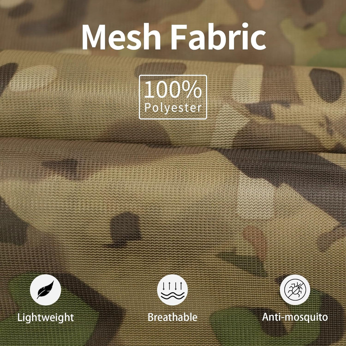 Mosquito Netting Suit Bug Net Mesh Clothing with Hood Outdoor Garden Hunting Camo Protection from Fly Insects Bugs
