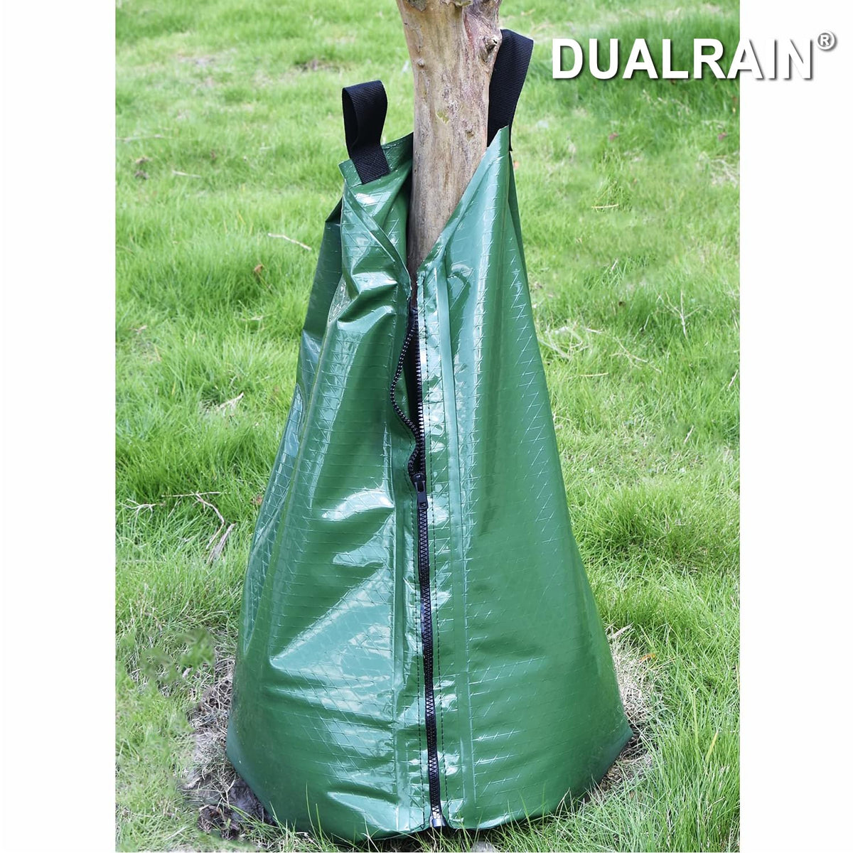Slow Release PE Tree Watering Bag Ring Bladders Water Deep Automatic Drip Irrigation Drippers Root Waterer Globe Soaker for New Plant Trees Trunk 20 Gallon (1 Pack)